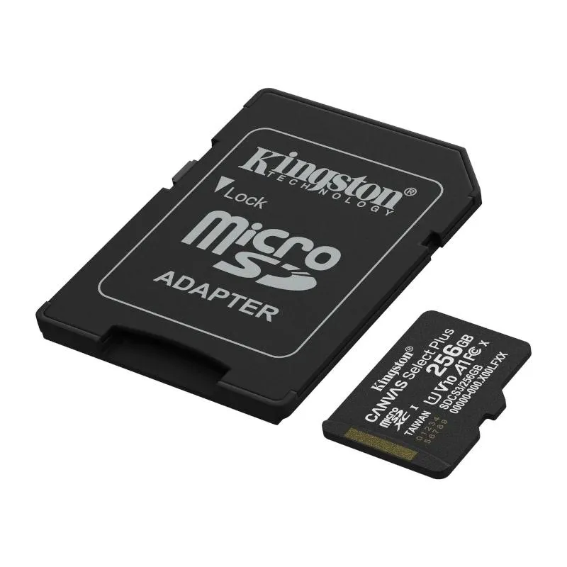 Kingston SDCS3/256GB microSDXC Gen3 150MB/s A1 - Imagem de Detalhe 2
