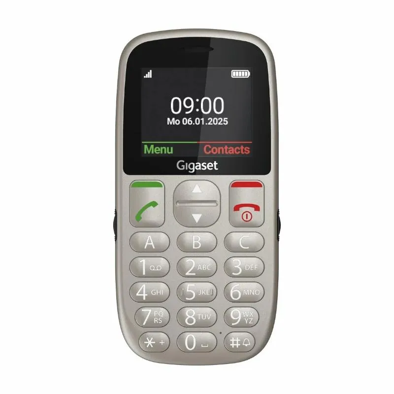 Gigaset Móvil Senior GL395 2.2" SIM Grey Titanium - Imagem de Detalhe 1