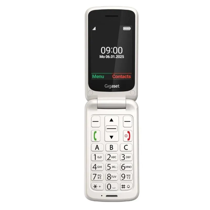 Gigaset Móvil Senior GL595 2.8" SIM Blanco Perla - Imagem de Detalhe 1