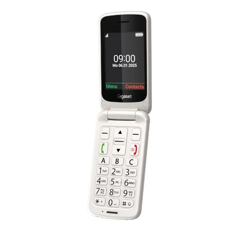 Gigaset Móvil Senior GL595 2.8" SIM Blanco Perla - Imagem de Detalhe 2
