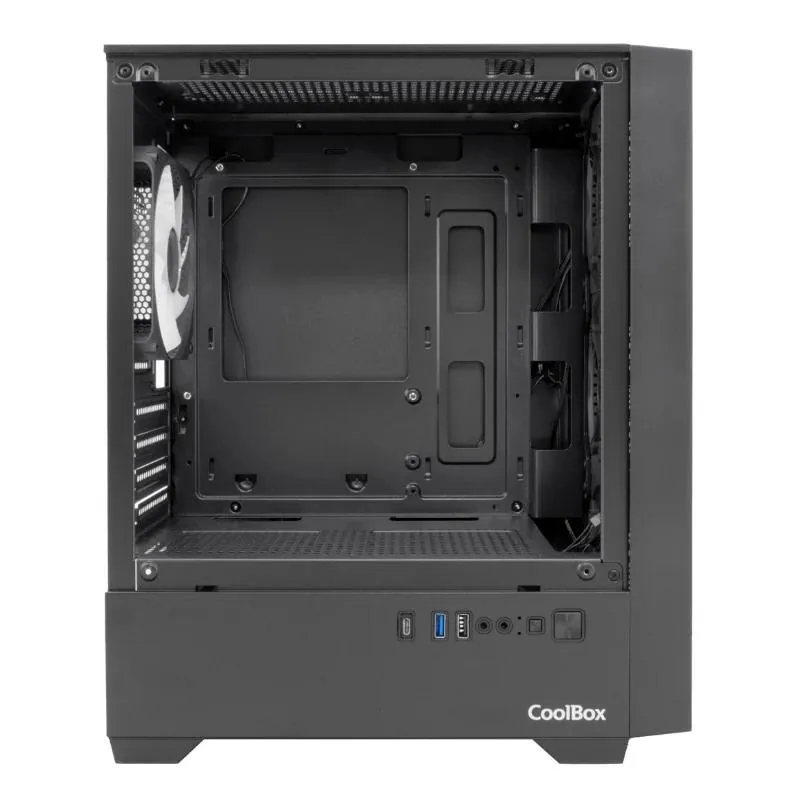 Coolbox Caja Gaming MATX GM200 F.Mesh S.FTE ARGB N - Imagem de Detalhe 3