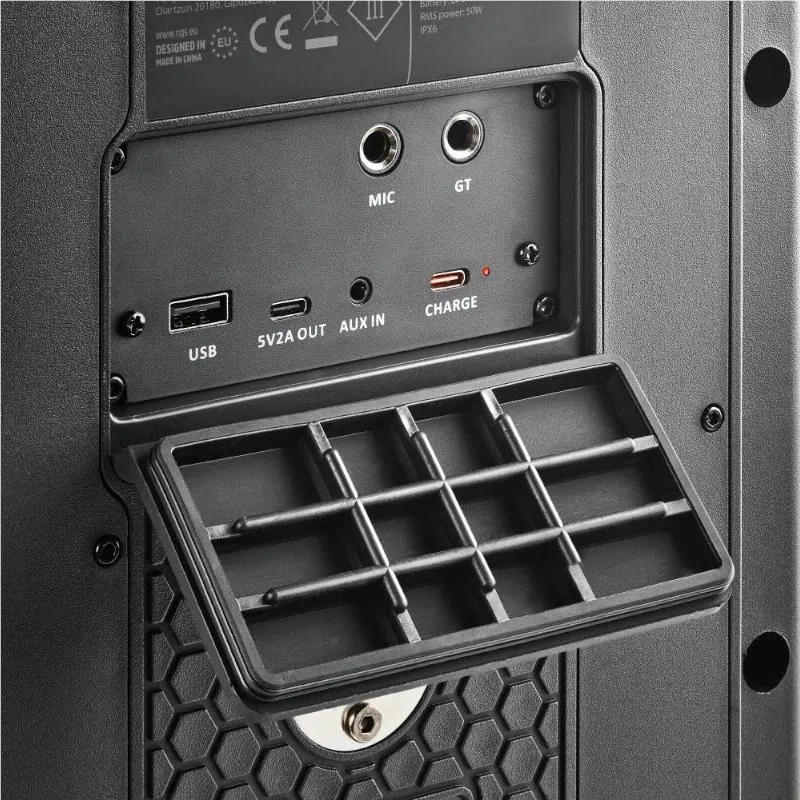 NGS Altavoz Wildbash 300W Bateria recargable IPX6 - Imagem de Detalhe 2