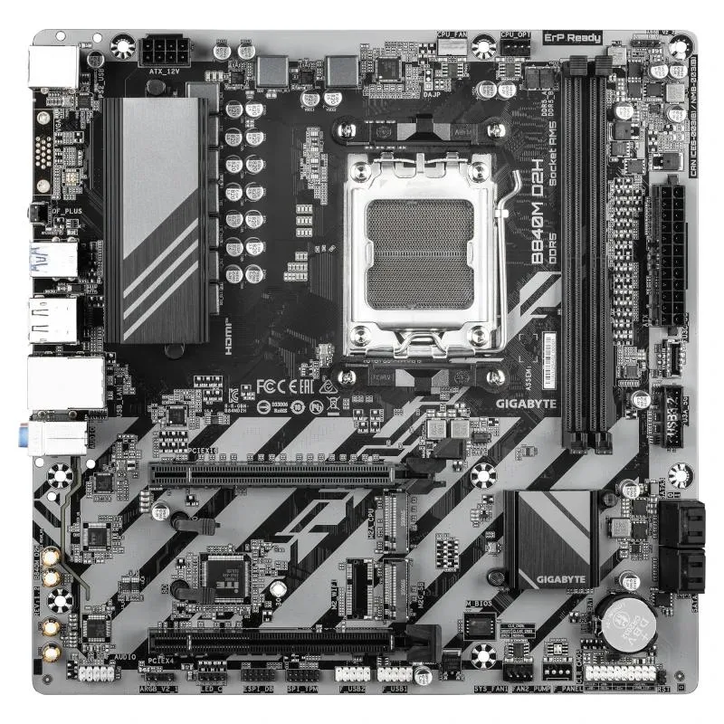 Gigabyte Placa Base B840M D2H mATX AM5 - Imagem de Detalhe 4