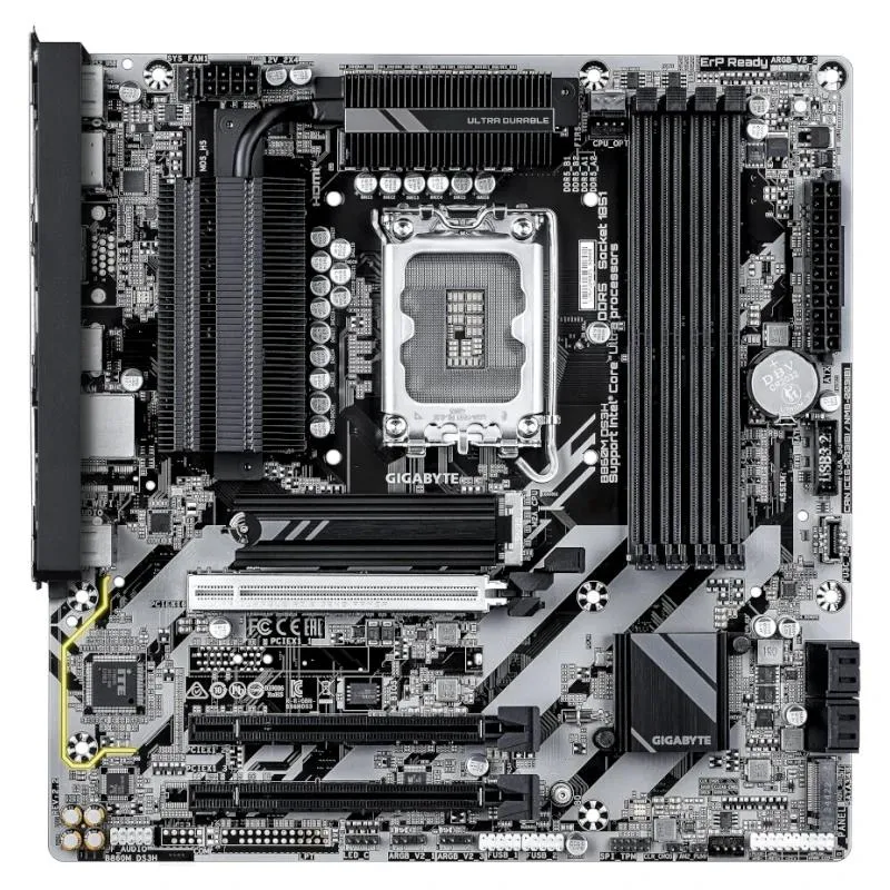 Gigabyte Placa Base B860M DS3H DDR5  mATX LGA1851 - Imagem de Detalhe 1
