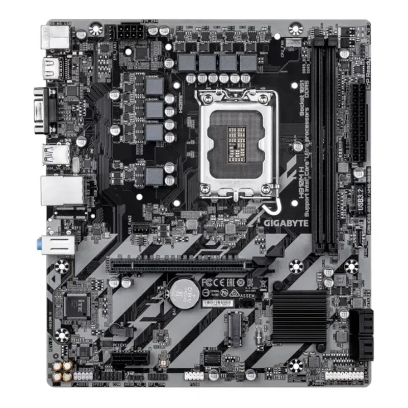 Gigabyte Placa Base H810M H DDR5  mATX LGA1851 - Imagem de Detalhe 2