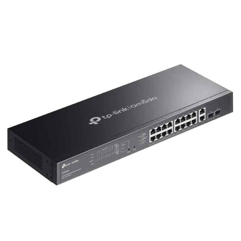 TP-Link ES220GMP Switch 16xG PoE+ 2xG 2xSFP 250W - Imagem de Detalhe 2