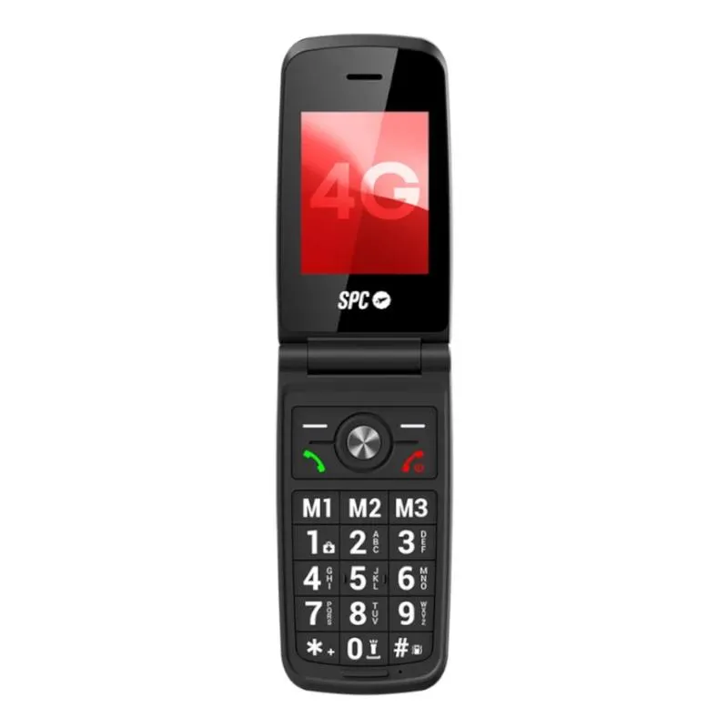 SPC 2342R Titan 4G Movil Senior 2.4" S.HELP Rojo - Imagem de Detalhe 1