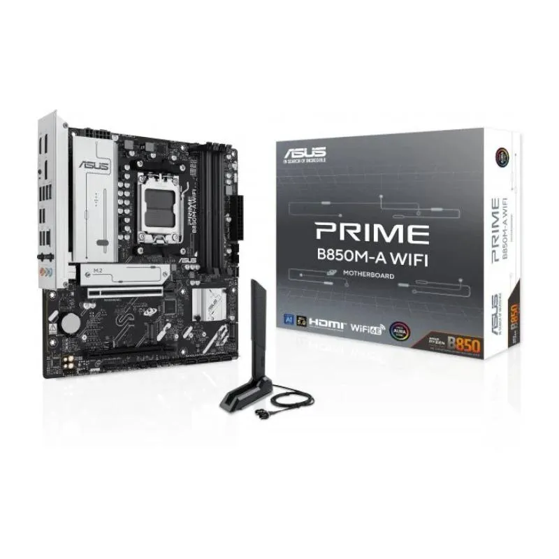 ASUS Placa Base PRIME B850M A WIFI mATX AM5 - Imagem de Detalhe 1