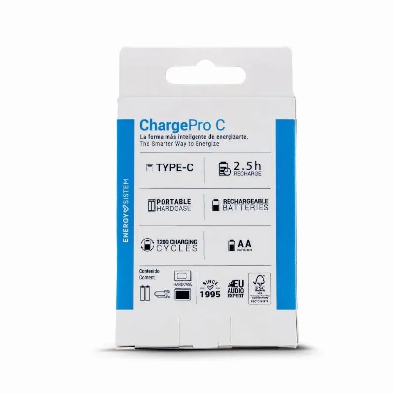 Energy Sistem Charge Pro C AA * 2 - Imagem de Detalhe 2