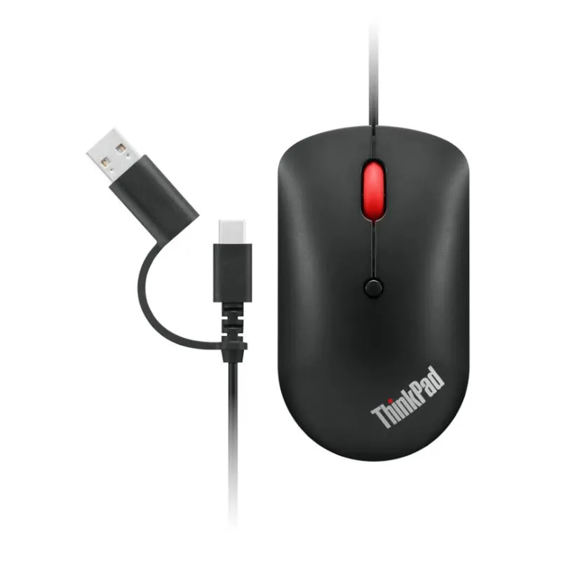 Lenovo Ratón compacto con cable ThinkPad USB-C - Imagem de Detalhe 3