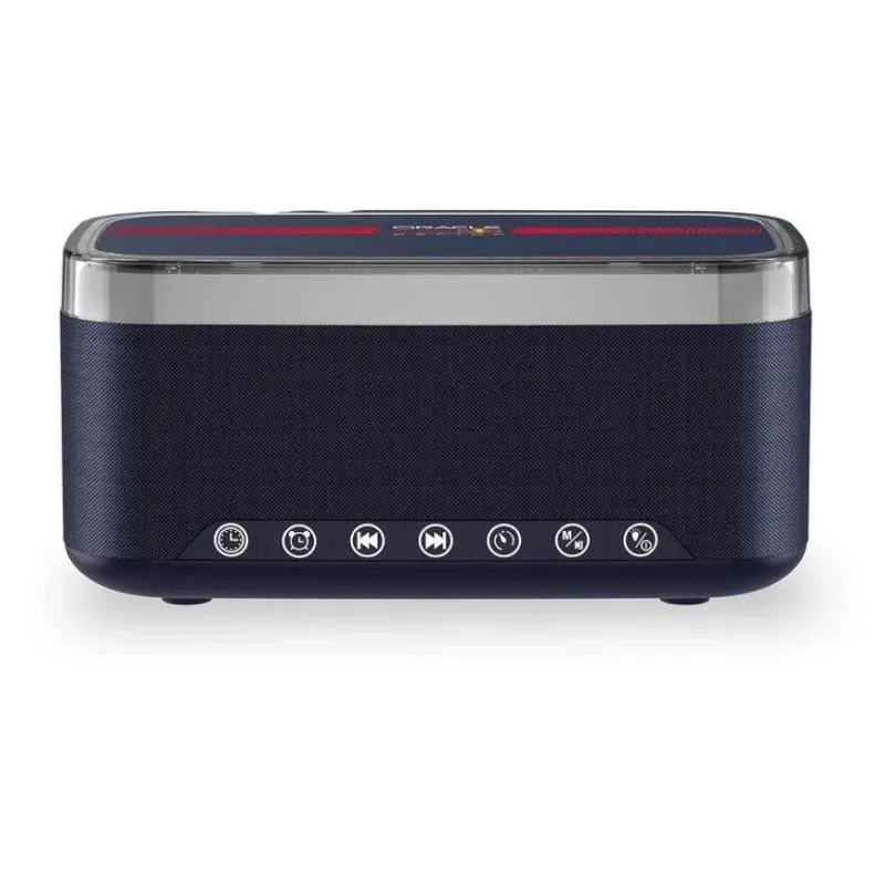 Red Bull Altavoz Radio Despertador Cargador 12W - Imagem de Detalhe 2