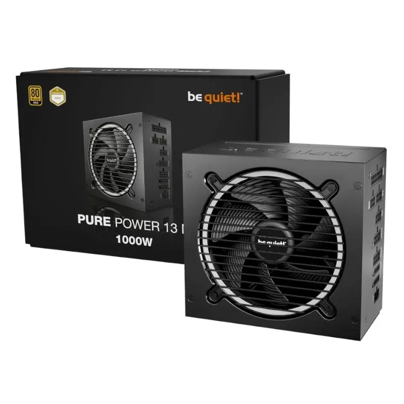 be quiet! Fuente PURE POWER 13M 1000W 20+4 pin ATX - Imagem de Detalhe 3