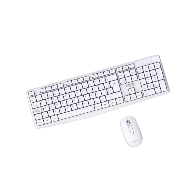APPROX Teclado+raton inalamb X420W 1000DPI Blanco - Imagem de Detalhe 1