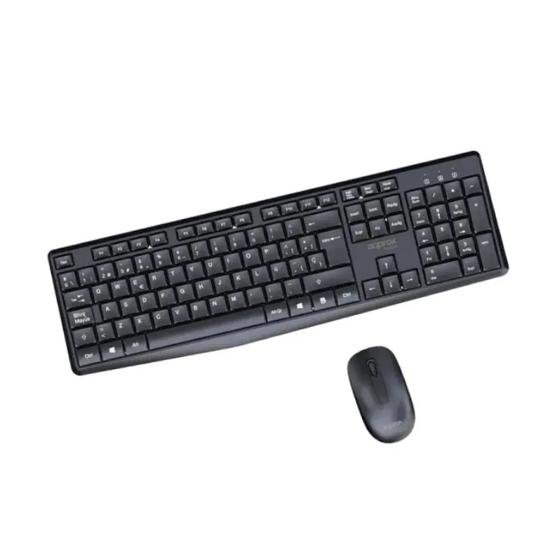 APPROX Teclado+raton inalamb X420B 1000DPI Negro - Imagem de Detalhe 1