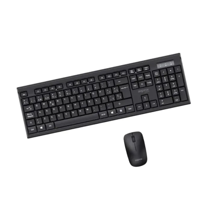 APPROX Teclado+raton inal. MX410 Negro - Imagem de Detalhe 1