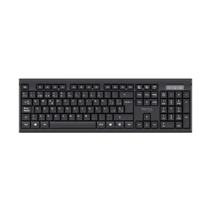 APPROX Teclado+raton inal. MX410 Negro - Imagem de Detalhe 3