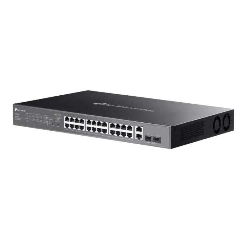 TP-Link ES228GMP Switch 24xPoE+ 2xGb 2xSFP 384W - Imagem de Detalhe 2