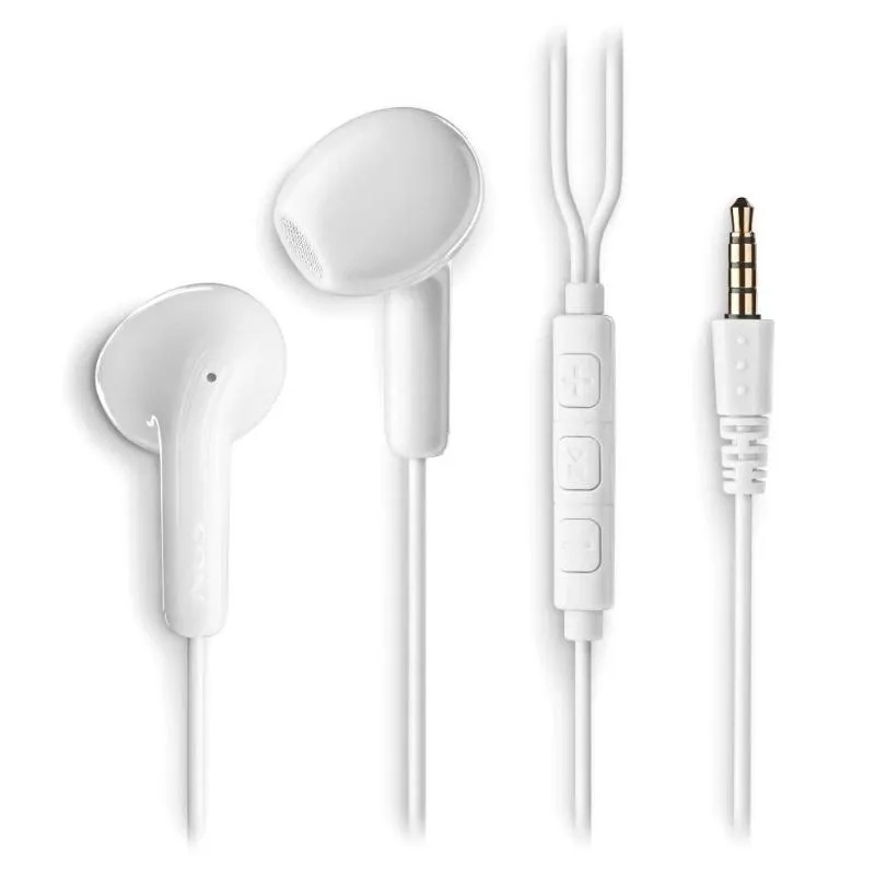 NGS Auricular Blanco Estéreo con cable JACK 3.5 mm - Imagem de Detalhe 1