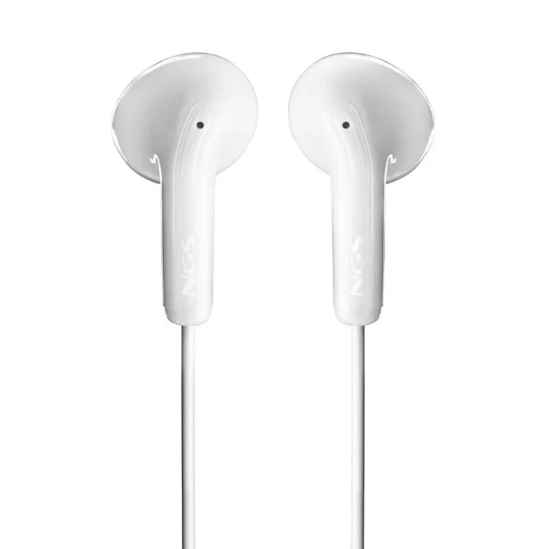 NGS Auricular Blanco Estéreo con cable JACK 3.5 mm - Imagem de Detalhe 2