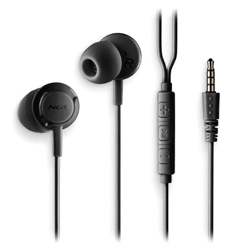 NGS Auricular Estéreo Cable JACK 3.5 Mm - Imagem de Detalhe 1