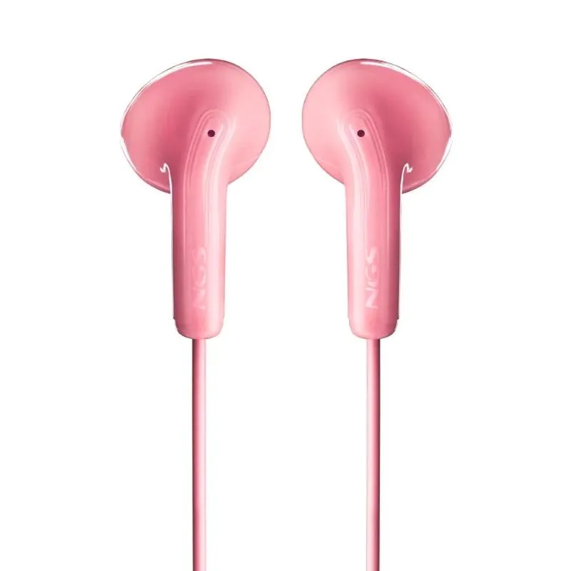 NGS Auricular Rosa Estéreo Cable JACK 3.5 Mm - Imagem de Detalhe 2