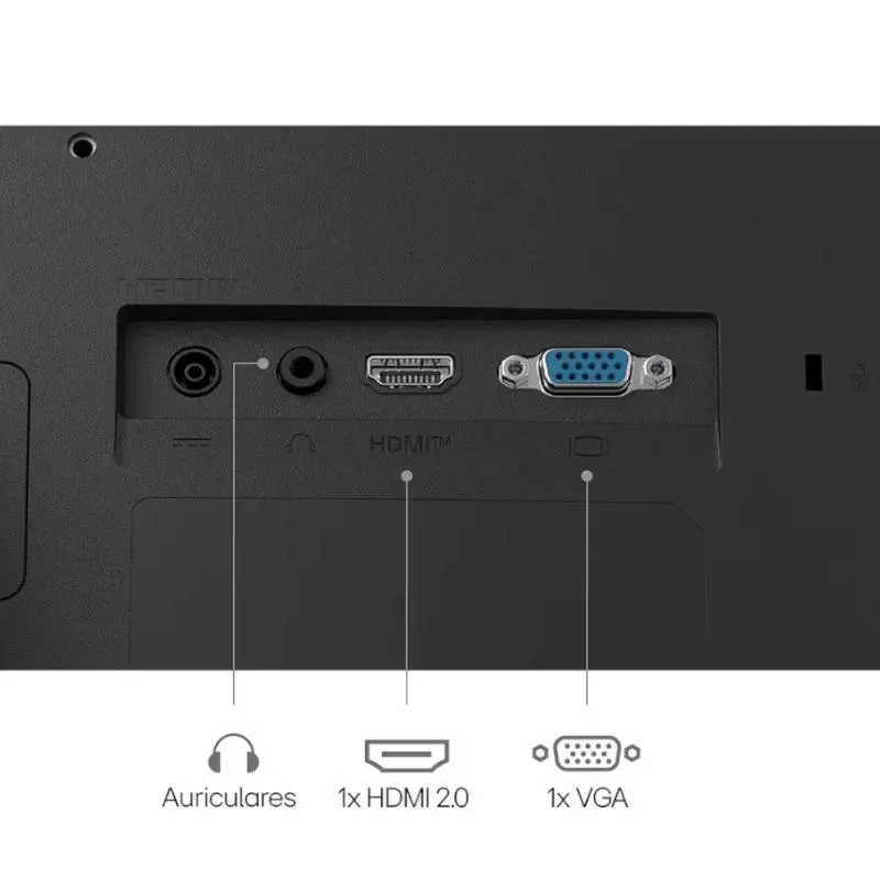 LG 24U411A-B monitor 23.8" FHD 120hz HDMI VGA - Imagem de Detalhe 3