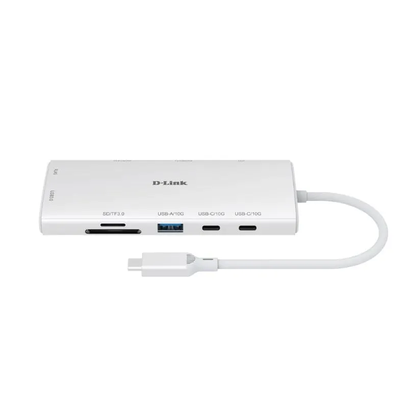 D-Link DUP-A01 Hub USB-C 10 en 1 2xHDMI - Imagem de Detalhe 1