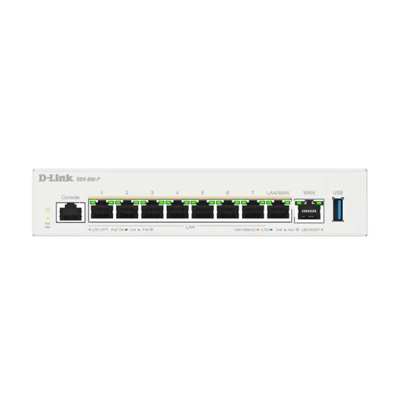 D-Link DBR-600-P Router PoE 9x2.5G 120W - Imagem de Detalhe 3