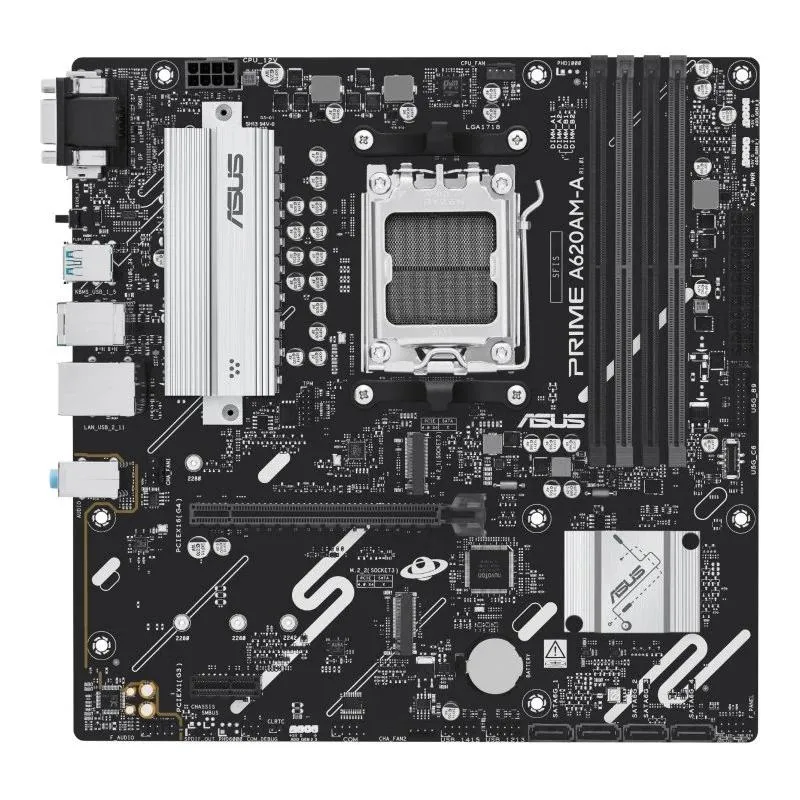 ASUS Placa Base PRIME A620AM-A-CSM mATX AM5 - Imagem de Detalhe 1
