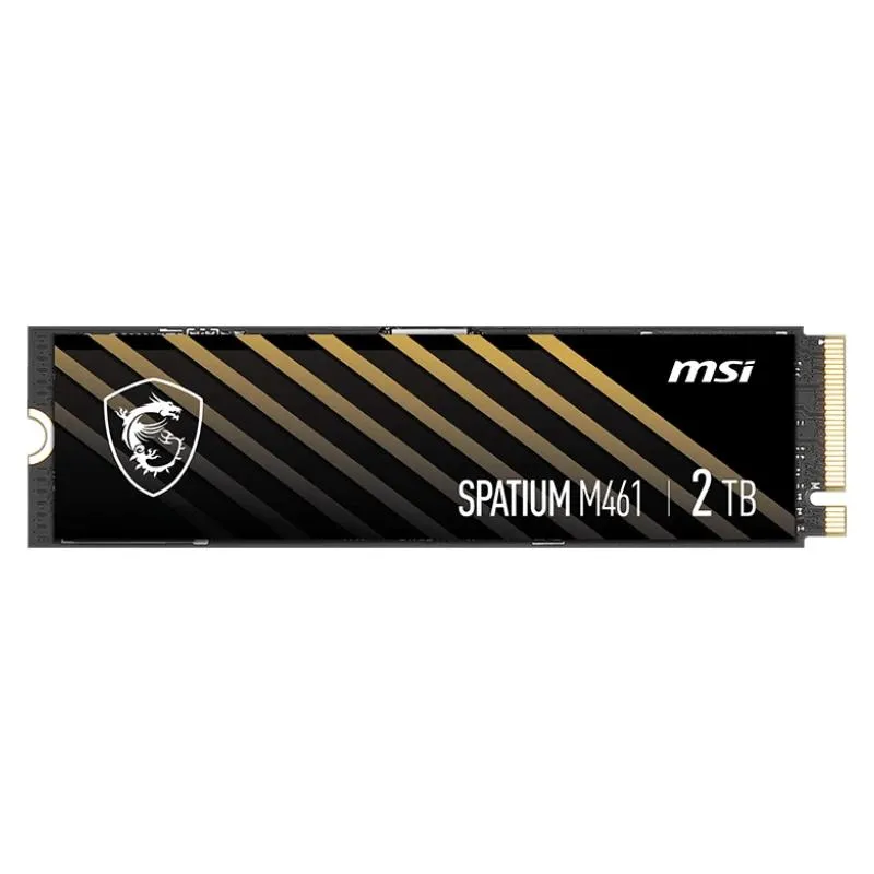 MSI SSD M461 2Tb PCIe 4.0 NVMe 5000 Mb-s - Imagem de Detalhe 1