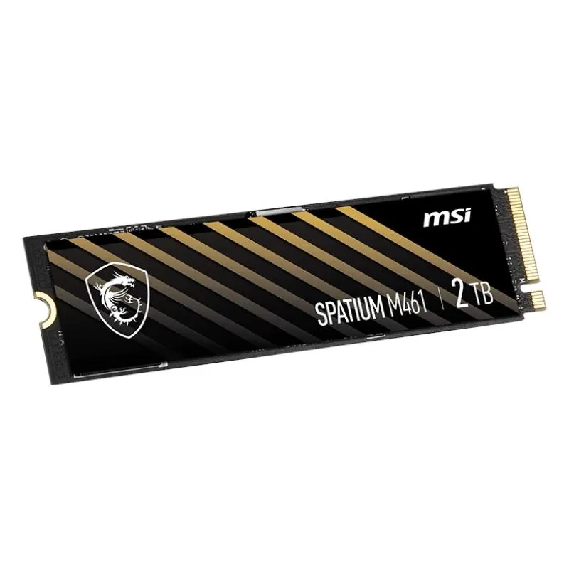 MSI SSD M461 2Tb PCIe 4.0 NVMe 5000 Mb-s - Imagem de Detalhe 2