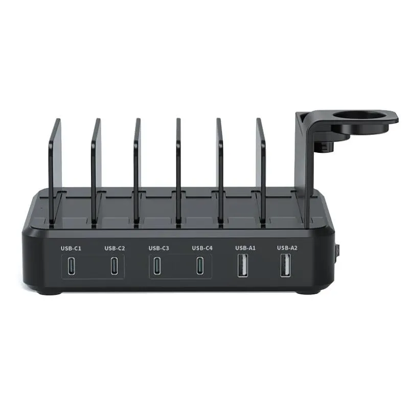 EWENT estación de carga 6 USB 130w Reloj-Auric - Imagem de Detalhe 2
