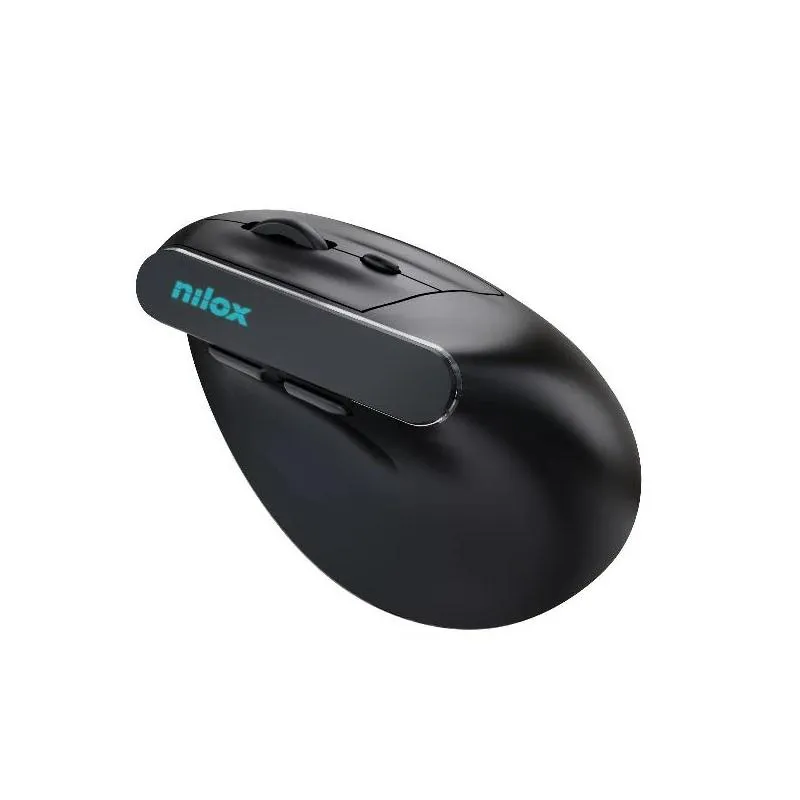Nilox Ratón Wir Vertical Rec. Silen 1600 DPI Negro - Imagem de Detalhe 1