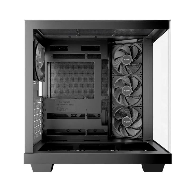 be quiet! Caja Light Base 500 Black - Imagem de Detalhe 2