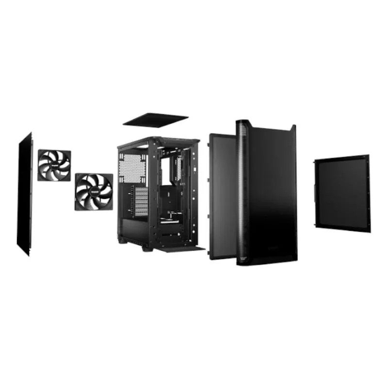 be quiet! Caja Pure Base 501 Black - Imagem de Detalhe 2