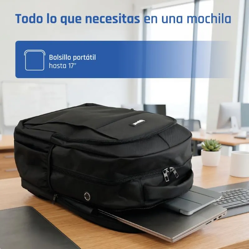 iggual Mochila portátil 15.6"-17" Office Pro Elite - Imagem de Detalhe 3