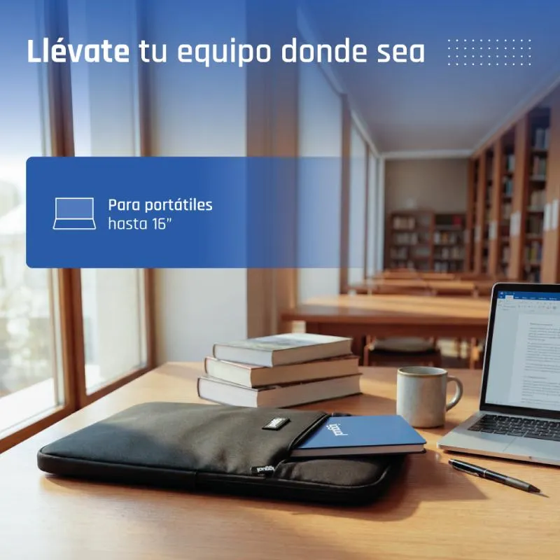iggual Funda portátil 15.6" Everyday Use Sleeve - Imagem de Detalhe 2