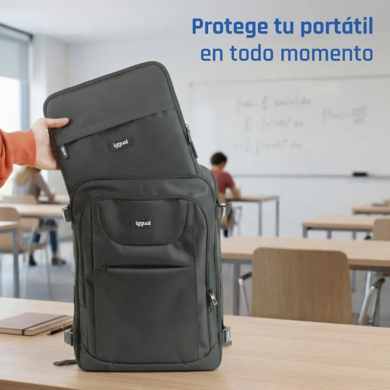 iggual Funda portátil 15.6" Everyday Use Sleeve - Imagem de Detalhe 4