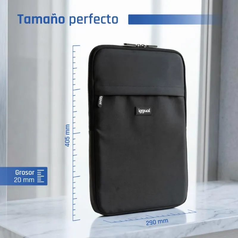 iggual Funda portátil 15.6" Everyday Use Sleeve - Imagem de Detalhe 5
