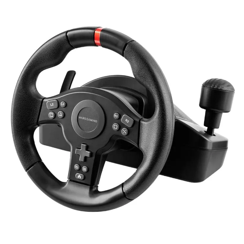 MARS GAMING Volante Simulación Carreras Negro - Imagem de Detalhe 1