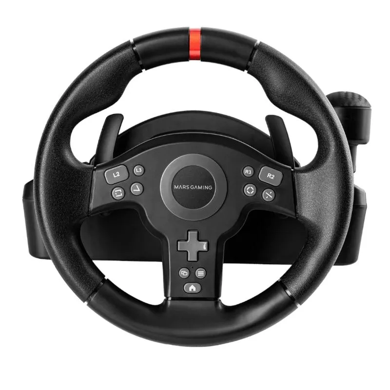 MARS GAMING Volante Simulación Carreras Negro - Imagem de Detalhe 3