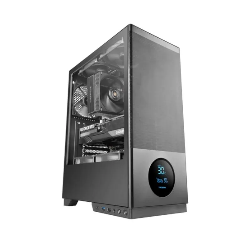 TACENS Caja Atx Pantalla Ventis 3X120mm Negro - Imagem de Detalhe 1