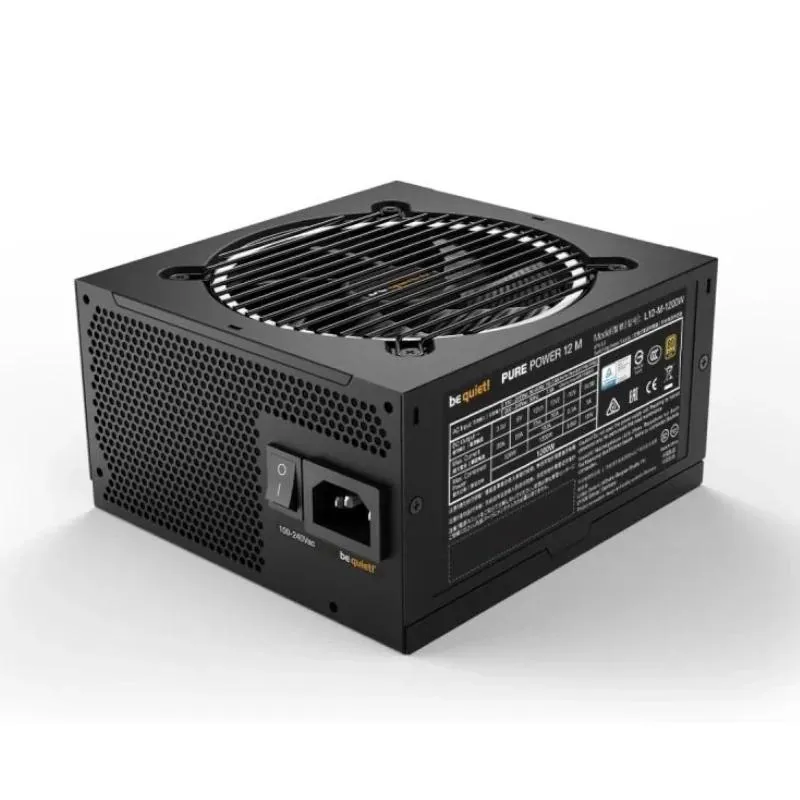 be quiet! PURE POWER 12 M | 1200W fonte de alimentação 20+4 pin ATX ATX Preto - Imagem de Detalhe 2