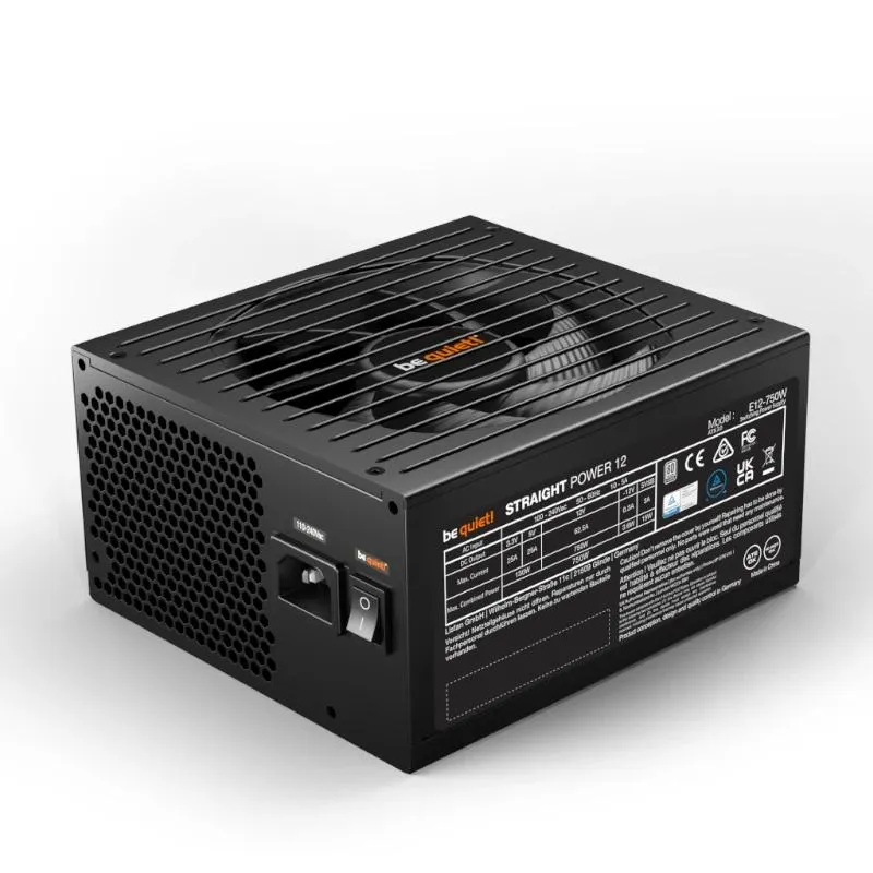 be quiet! Straight Power 12 fonte de alimentação 750 W 20+4 pin ATX ATX Preto - Imagem de Detalhe 2