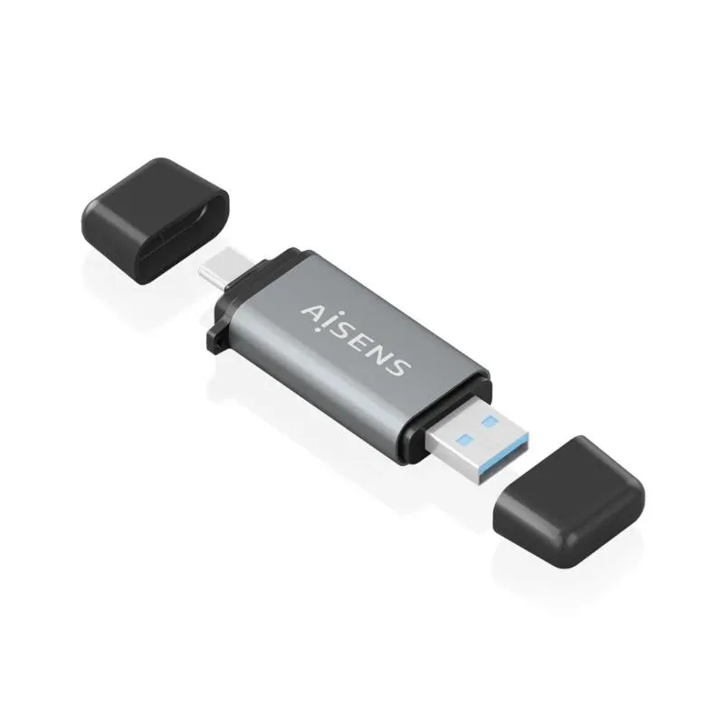 Aisens Lector Tar SD MSD MMC RS-MMC MMCM USBA USBC - Imagem de Detalhe 1