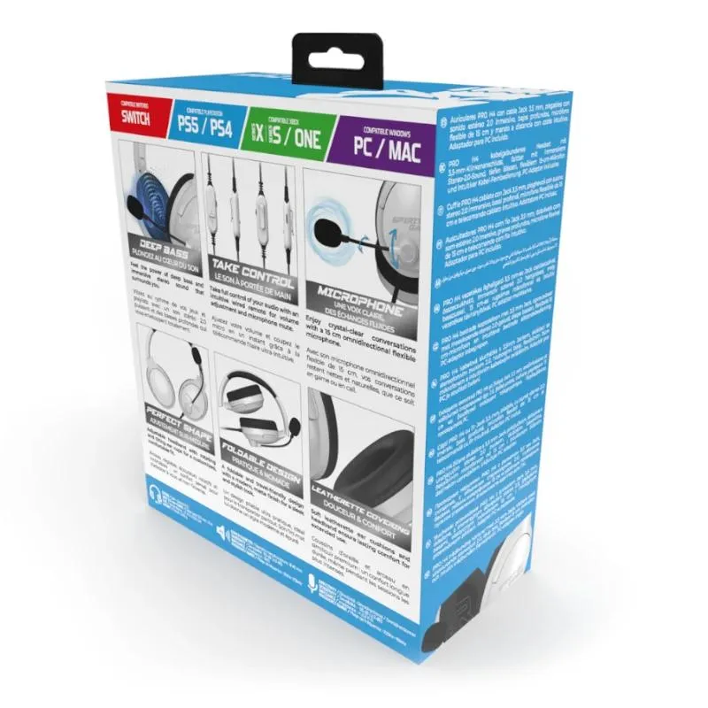 Spirit of Gamer Auricular Pro H4 Blanco - Imagem de Detalhe 2