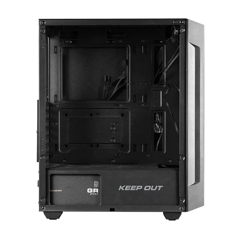 Keep Out Caja M-Atx KO XC-200 RGB USB3 Black Glass - Imagem de Detalhe 1