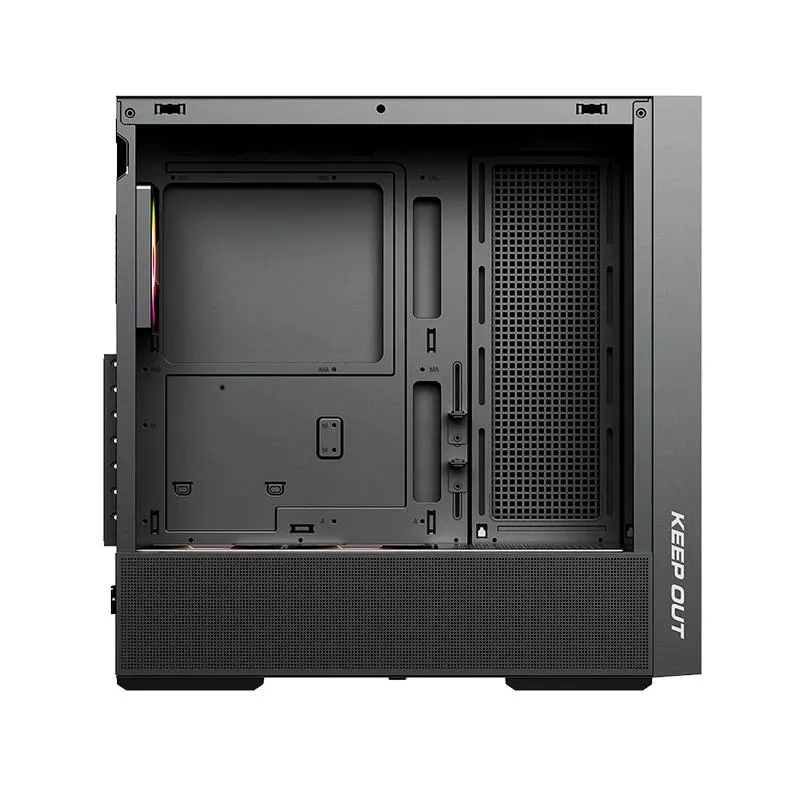 Keep Out Caja M-Atx KO XC-805 MESH ARGB USB3 Black - Imagem de Detalhe 2