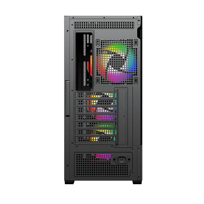 Keep Out Caja M-Atx KO XC-805 MESH ARGB USB3 Black - Imagem de Detalhe 3
