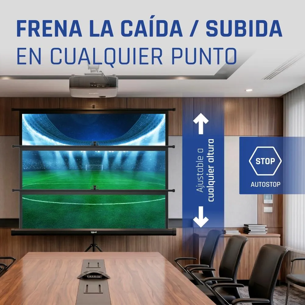 iggual Pantalla 72" 152x115 cm con trípode+bolsa - Imagem de Detalhe 4